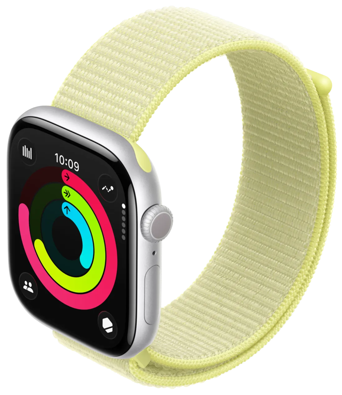 Apple Watch showing GAYA calorie deficit tracking synced with the iOS app