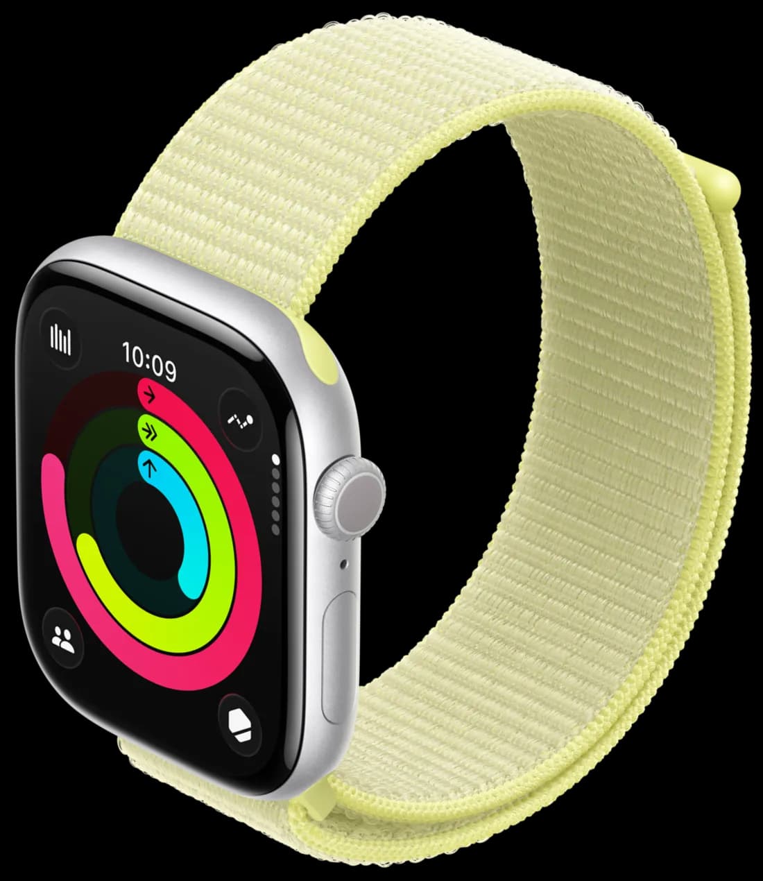 Apple Watch 与 GAYA 卡路里追踪器同步,显示实时健身数据