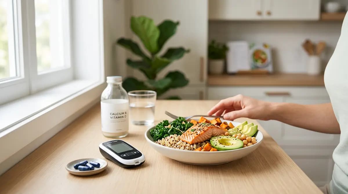 Suivi des calories pendant la ménopause