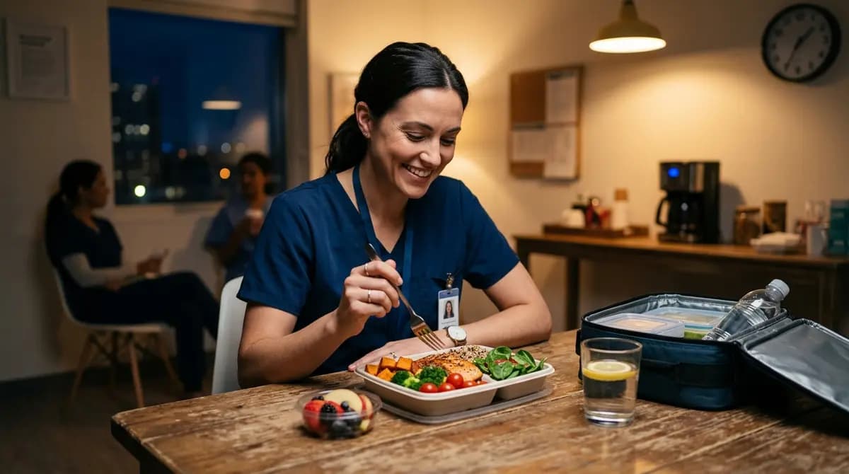 Monitoraggio delle Calorie per i Lavoratori Turnisti Notturni