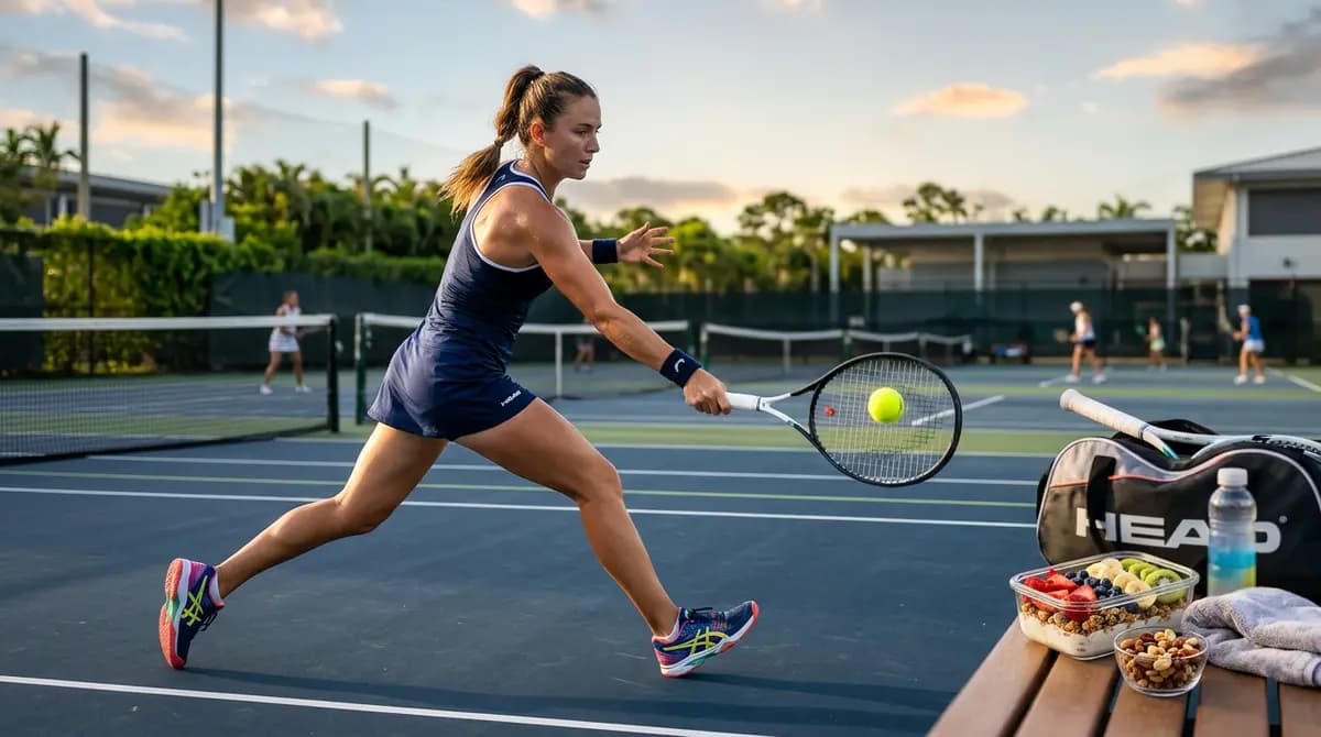 Monitoraggio delle Calorie per i Tennisti