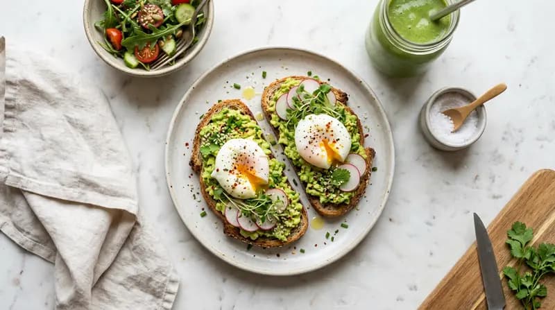 豐富酪梨蛋吐司