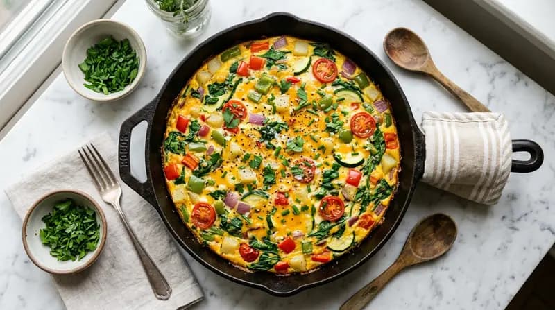 Frittata de verduras