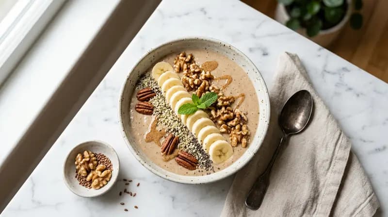 Smoothie Banana e Noci