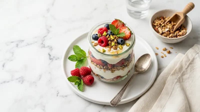 Griechisches Joghurt-Parfait