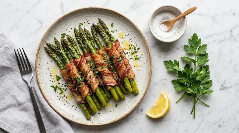 Asparagi Avvolti nel Bacon