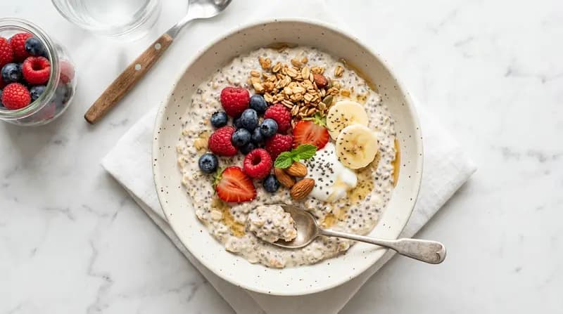 奇亞籽隔夜燕麥