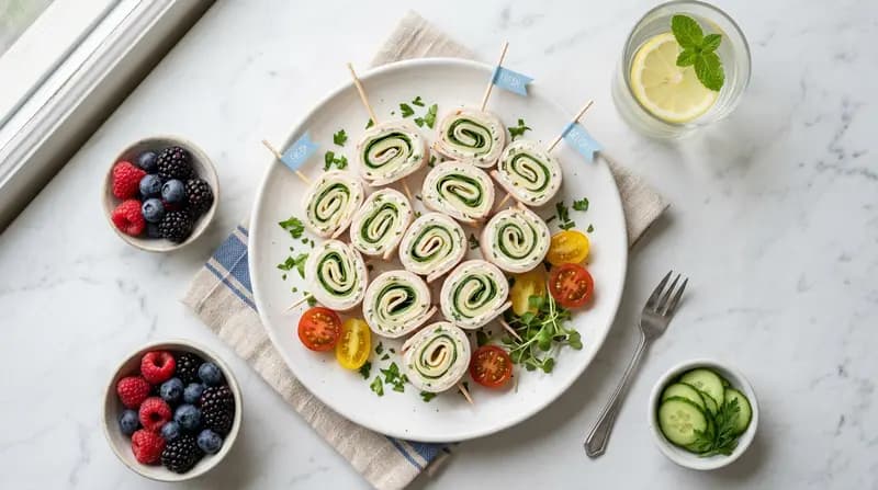 터키 치즈 롤업