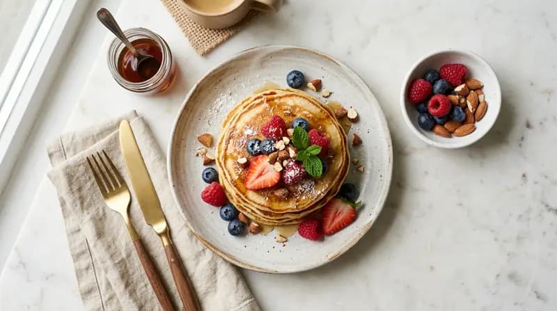 Pancake Keto alle Mandorle