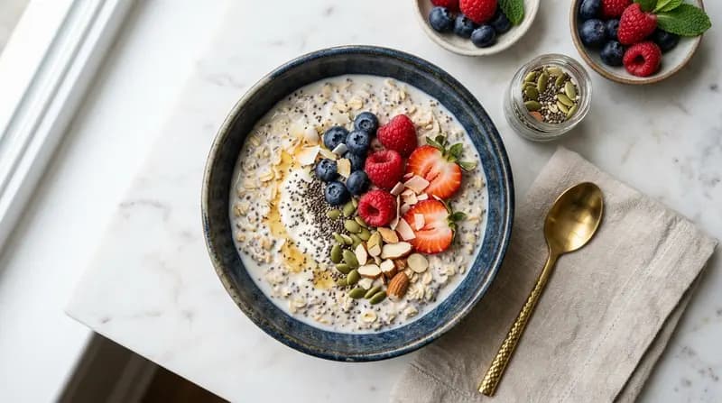 Overnight Oats mit Chia