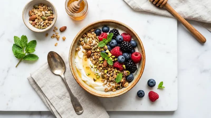 Parfait de Iogurte Grego