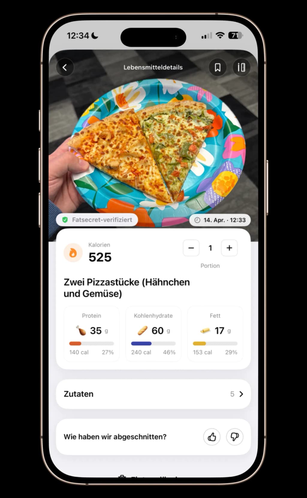 GAYA — Machen Sie ein Foto und erhalten Sie sofortige Ergebnisse – jede Zutat identifiziert, vollständige Makro-Aufschlüsselung und personalisiertes Coach-Feedback in unter 15 Sekunden.