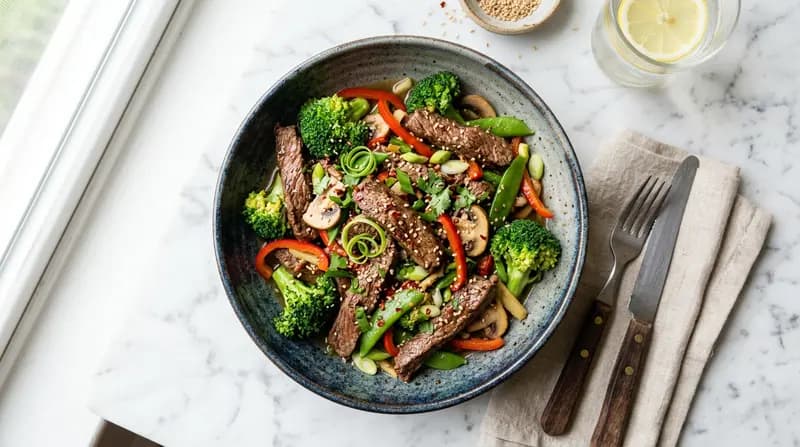 소고기 브로콜리 볶음