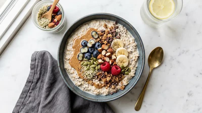 Overnight oats protéinés