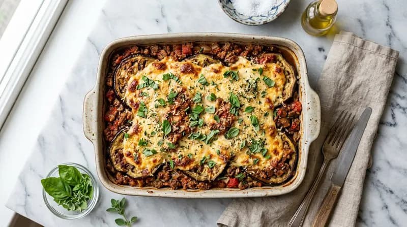 茄子肉醬千層麵