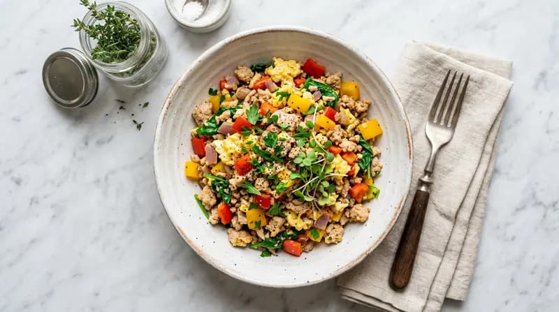 Puten-Paprika-Pfanne