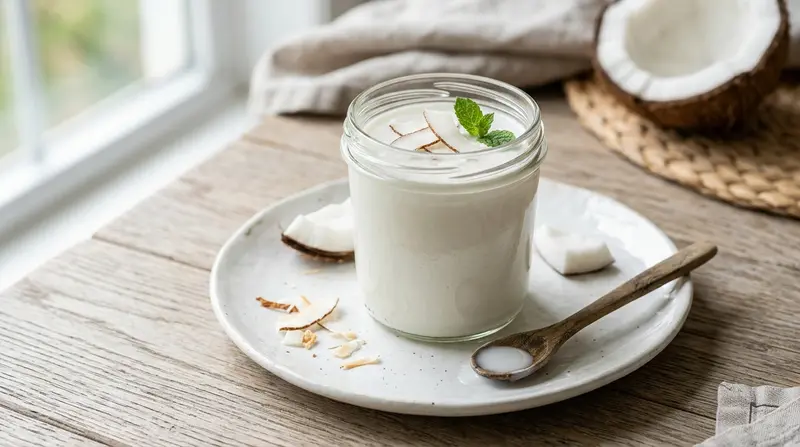 حليب جوز الهند