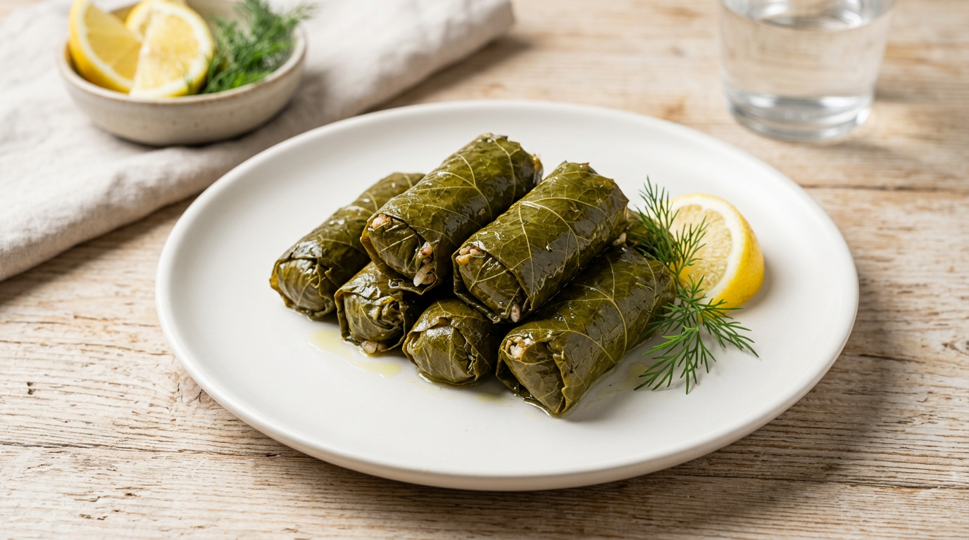 Stuffed Grape Leaves