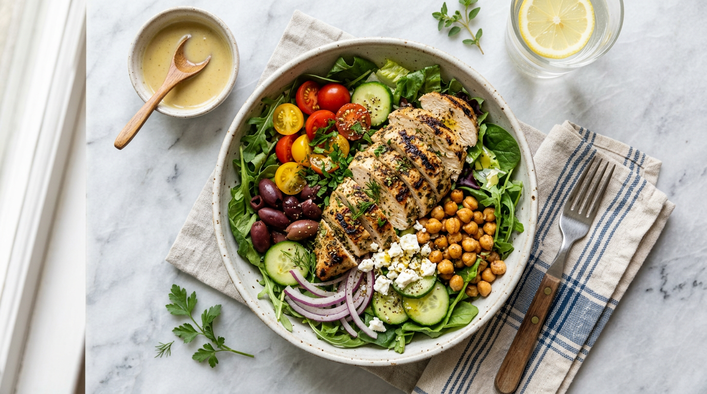 Grilled Chicken Mediterranean Salad