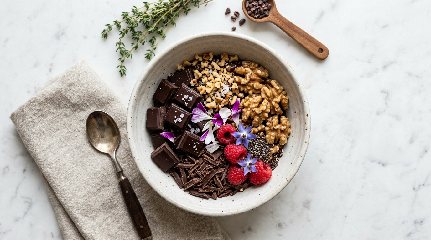 Dark Chocolate and Walnuts