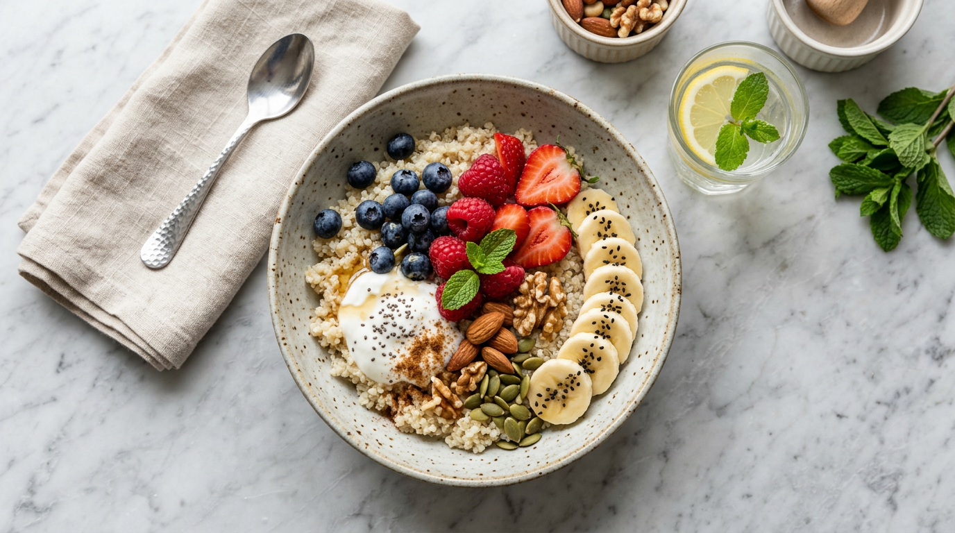 Quinoa Breakfast Bowl