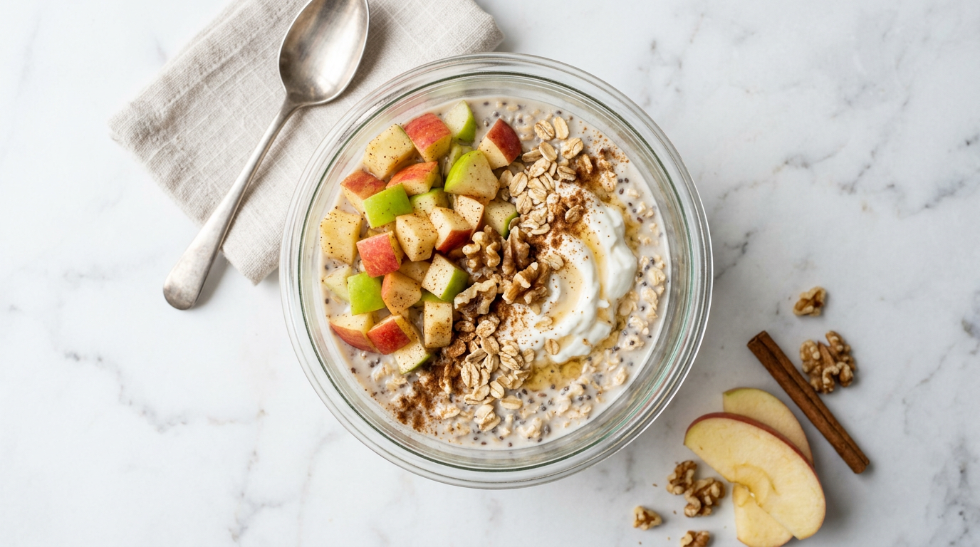Overnight Oats with Apple