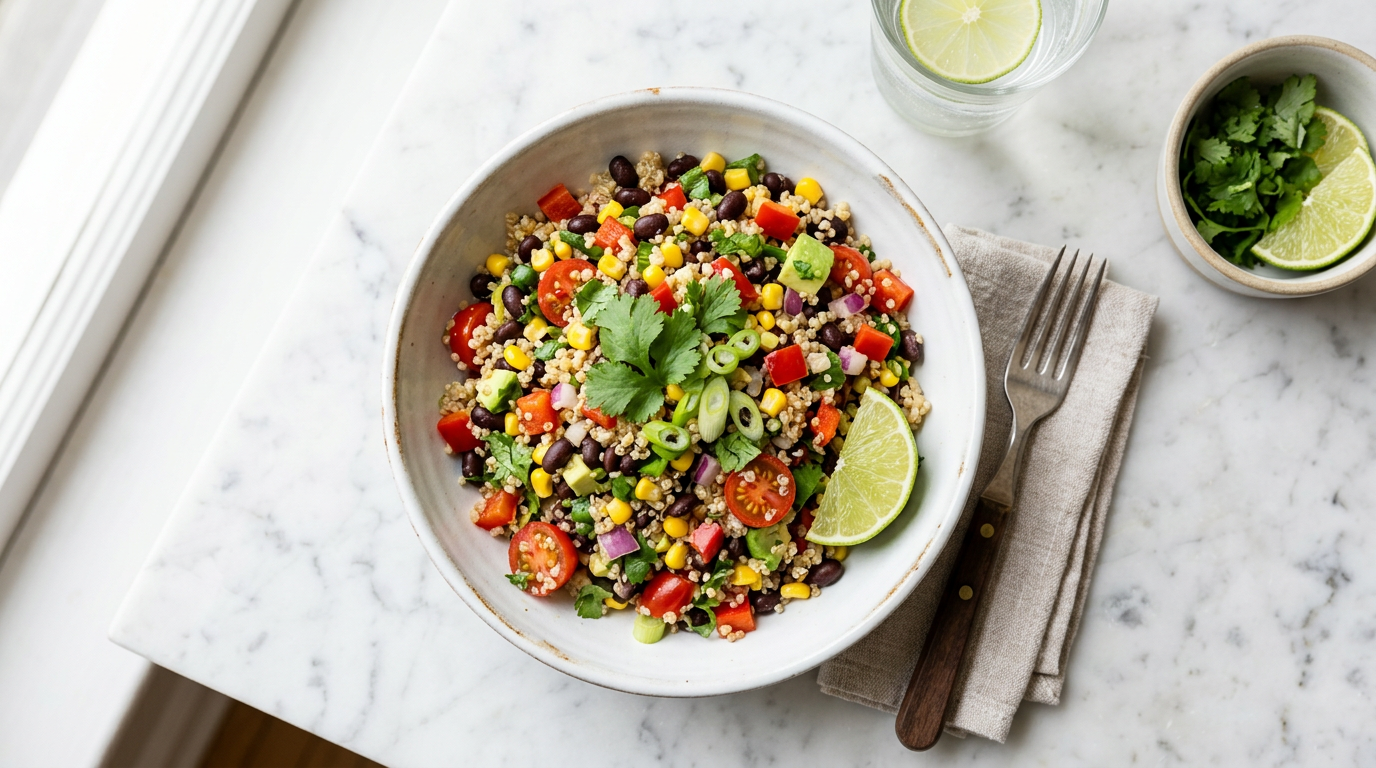 Quinoa and Black Bean Salad