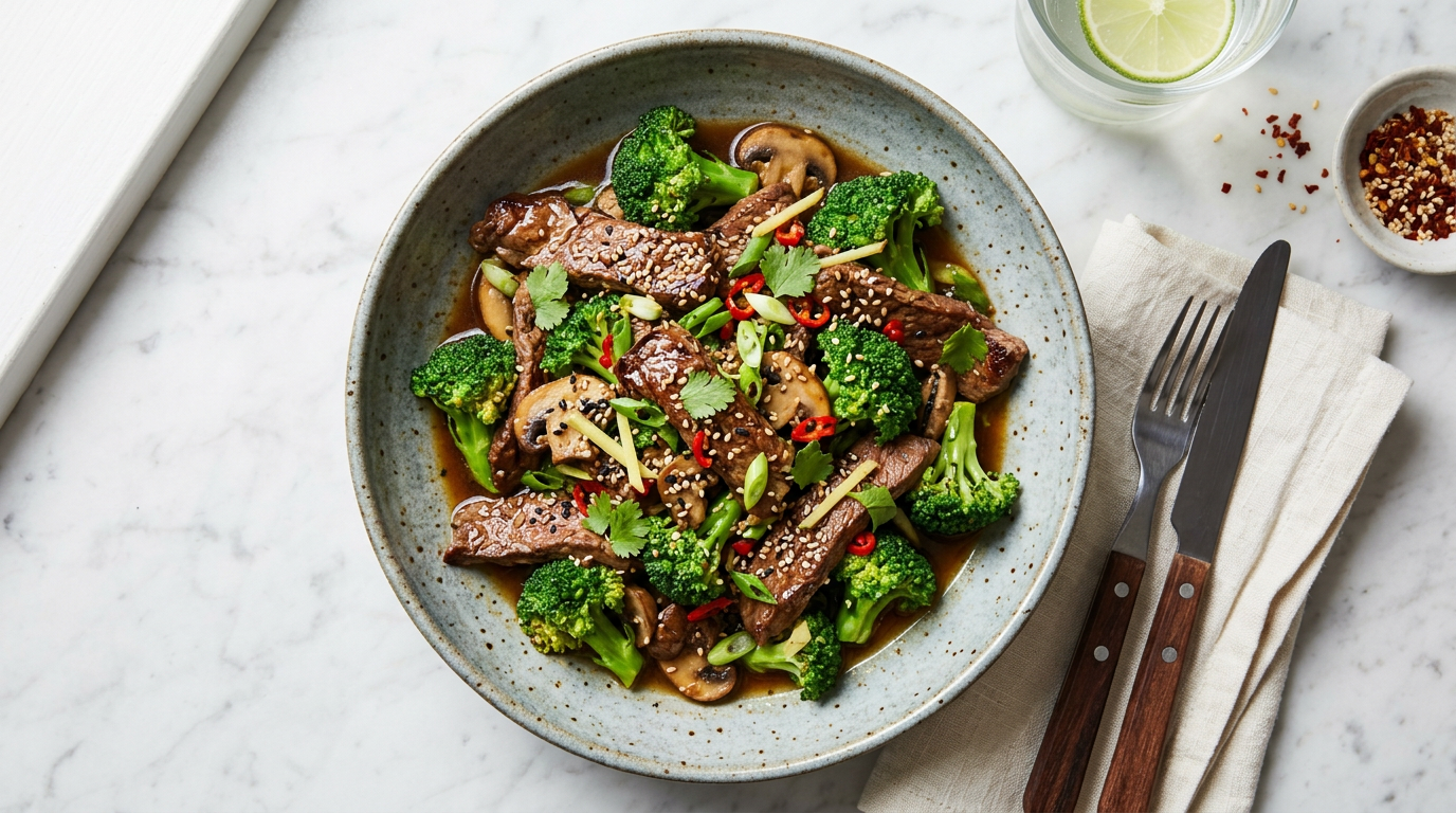 Beef and Broccoli Stir-fry