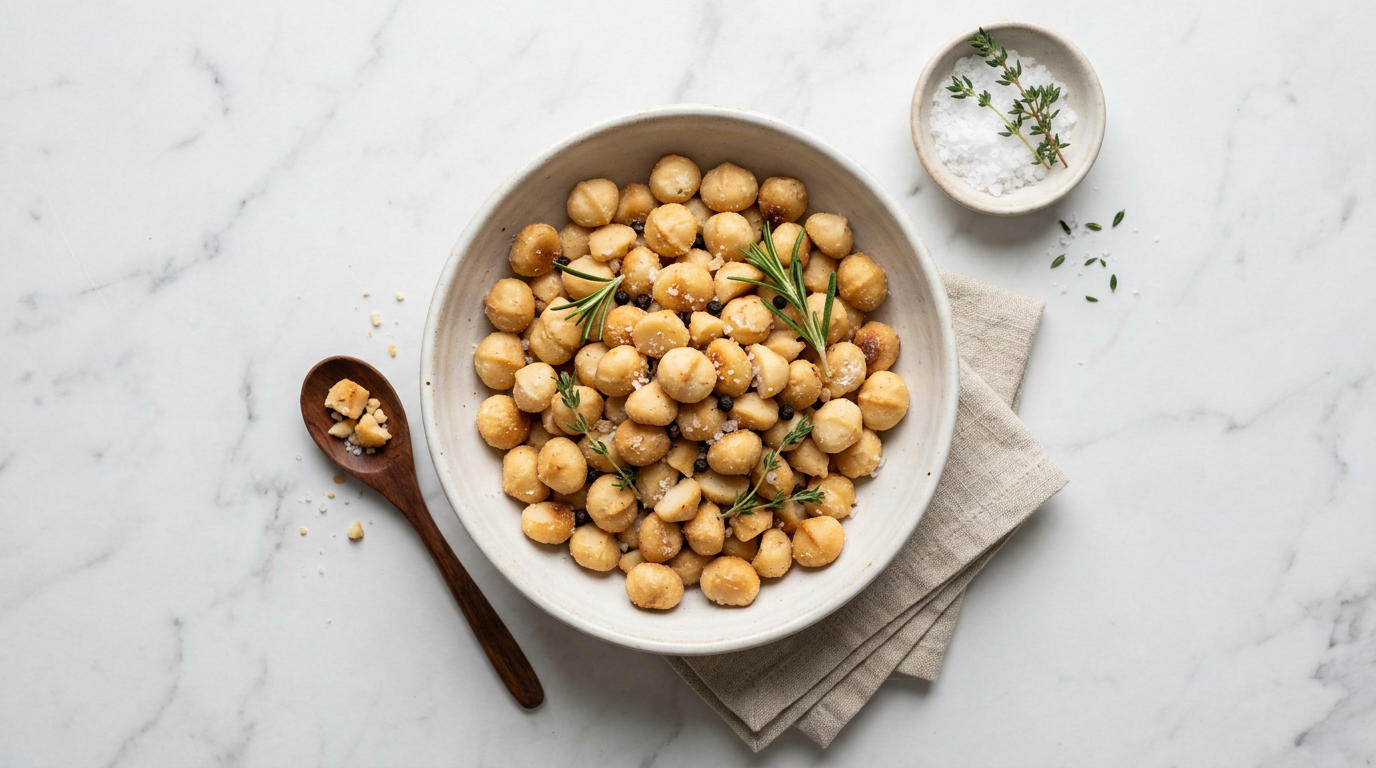 Roasted Salted Macadamia Nuts