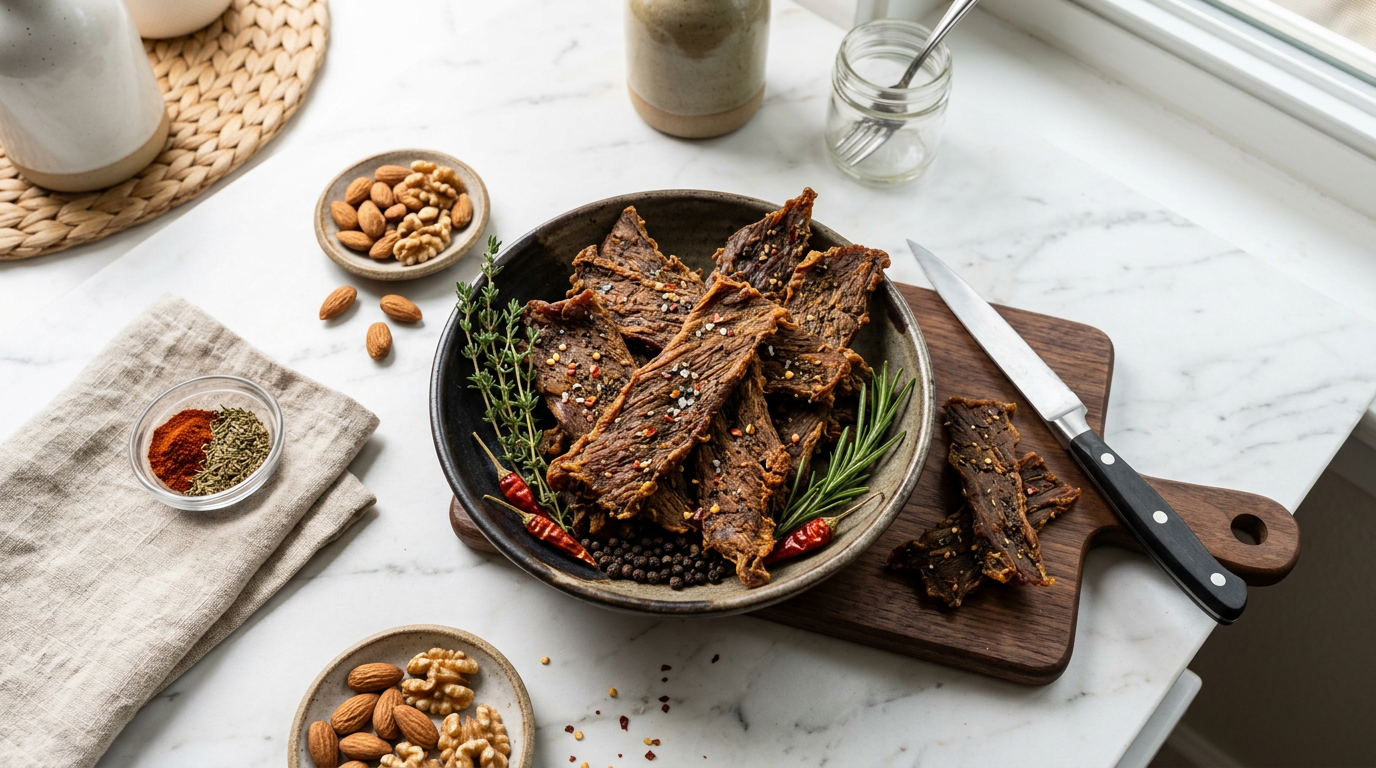 Sugar-Free Beef Jerky