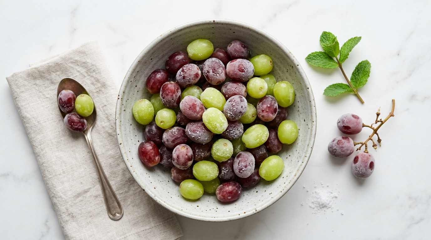 Frozen Grapes