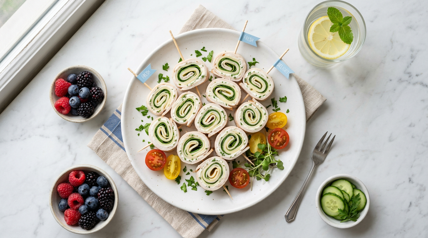 Turkey and Cheese Roll-ups