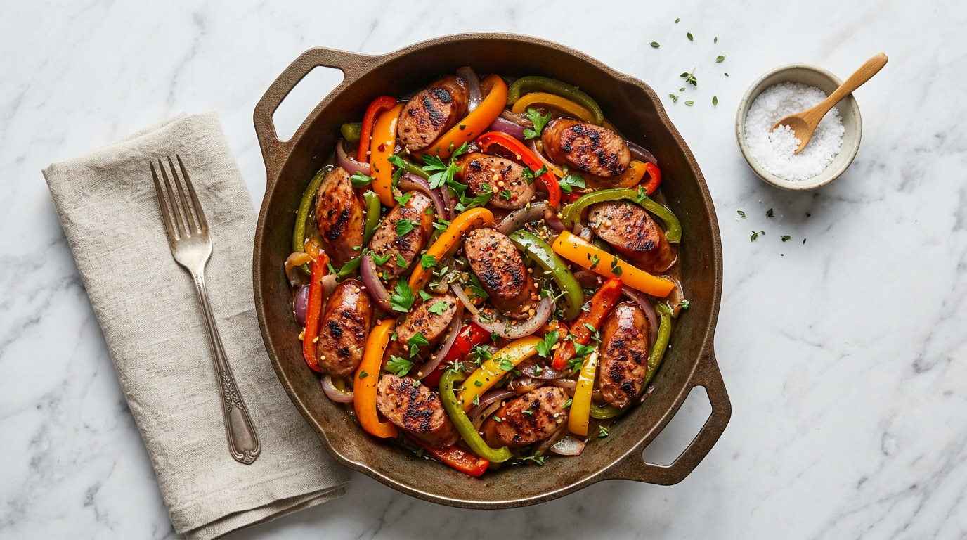 Sausage and Pepper Skillet