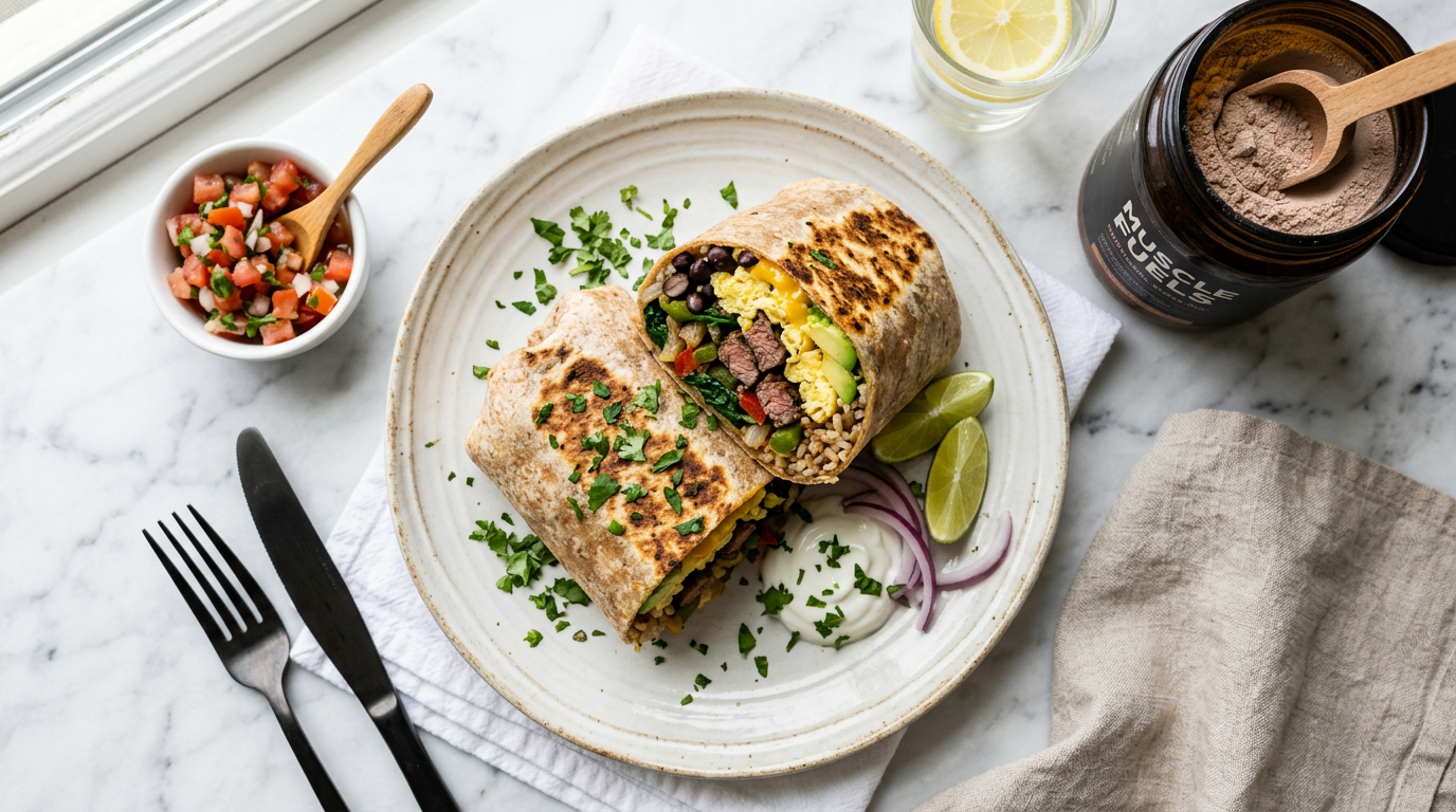 Muscle Breakfast Burrito