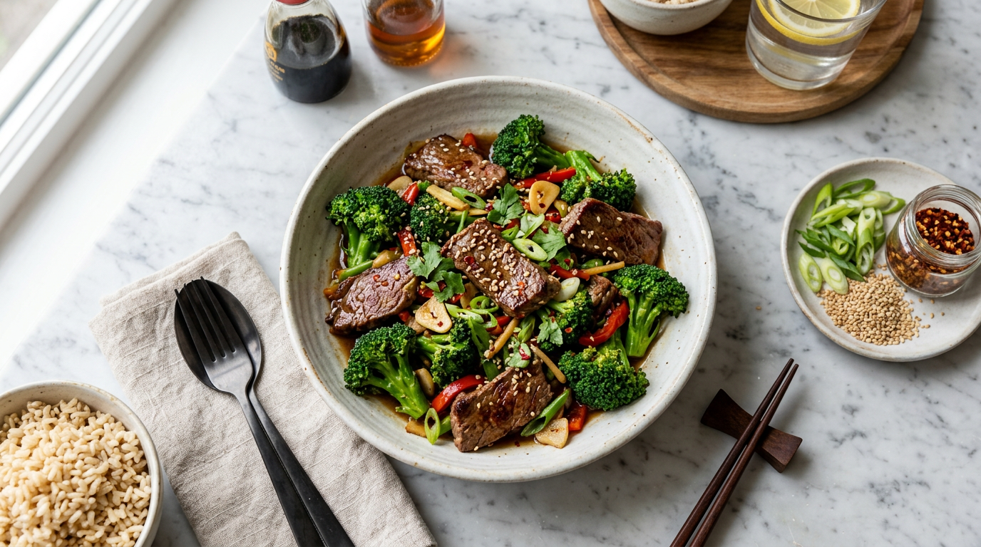 Lean Beef and Broccoli Stir-fry