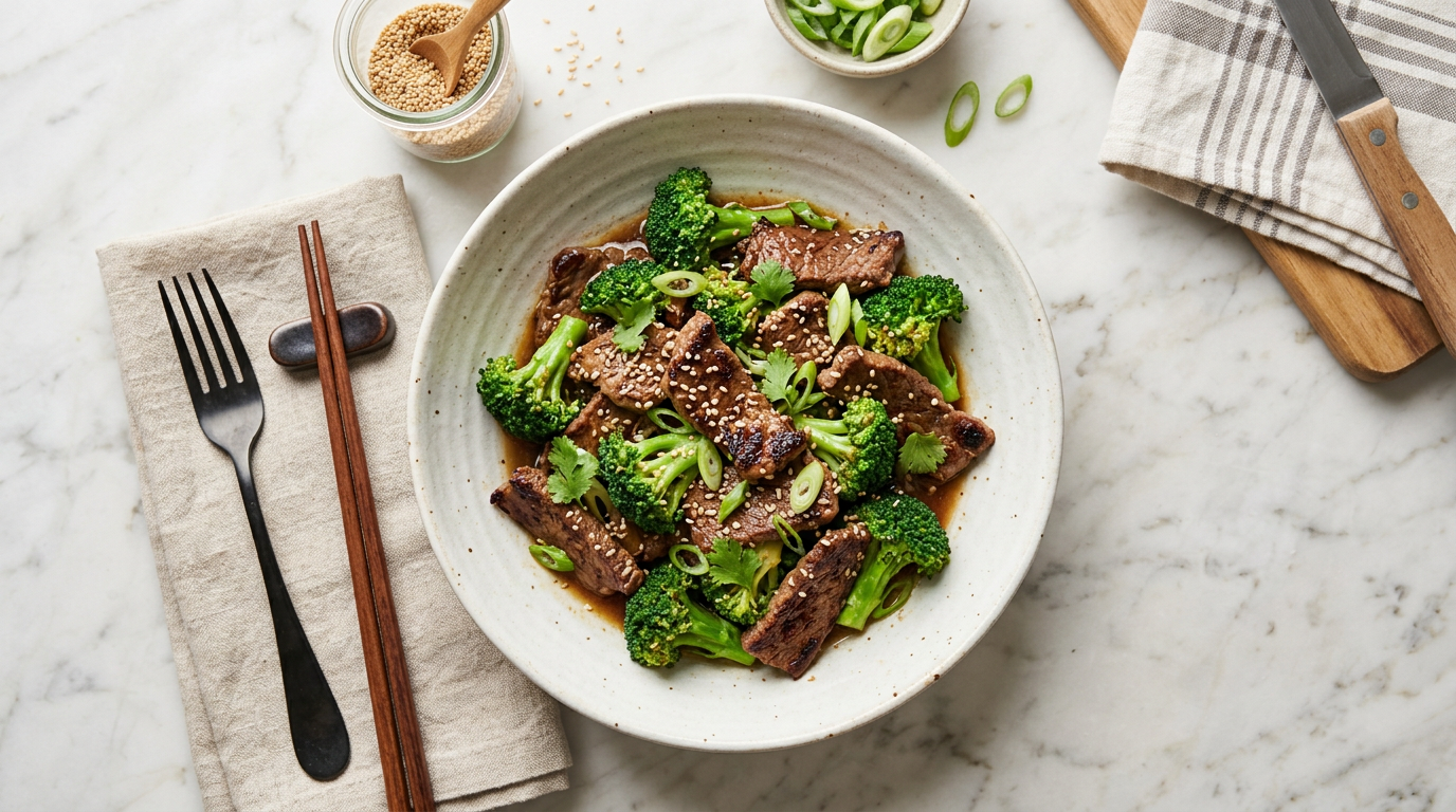 Beef and Broccoli Sauté