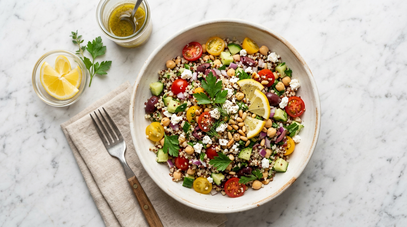 Mediterranean Quinoa Salad