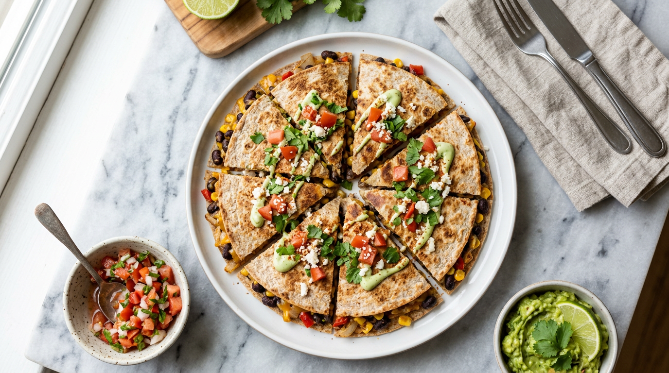 Black Bean Quesadilla