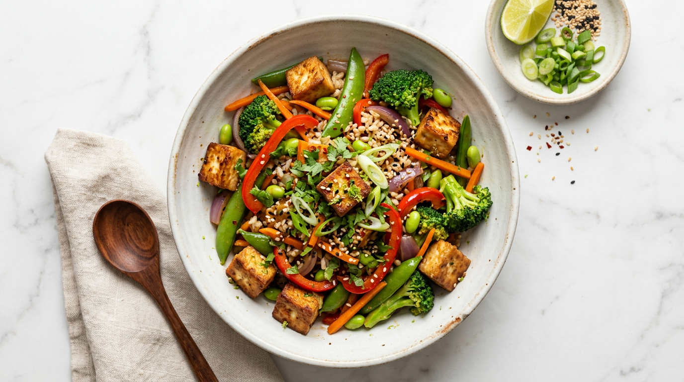 Crispy Tofu Stir-Fry