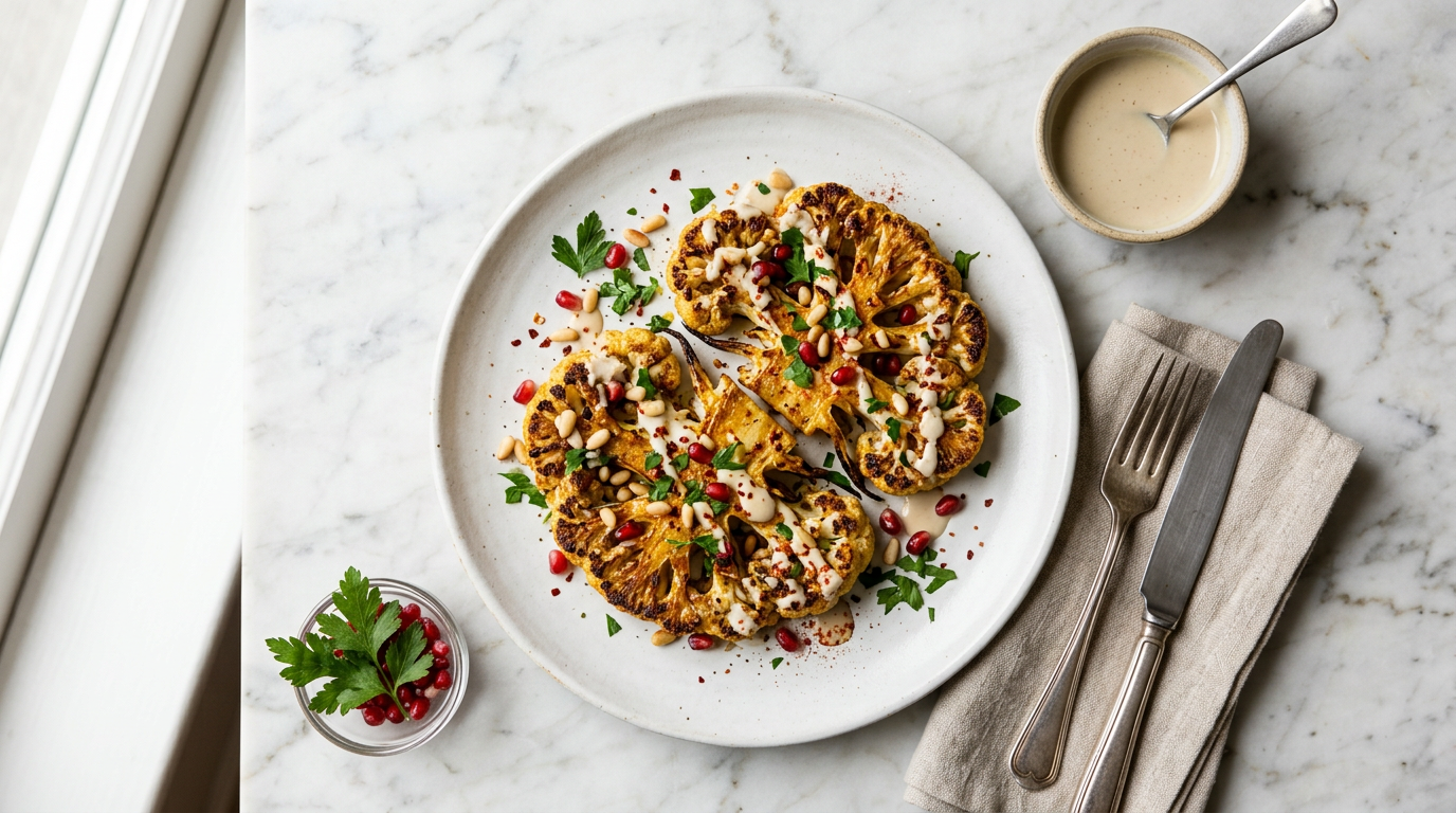 Roasted Cauliflower Steaks