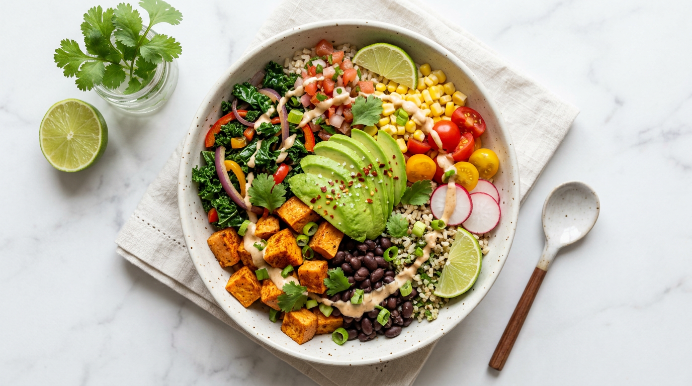 Sweet Potato Burrito Bowls