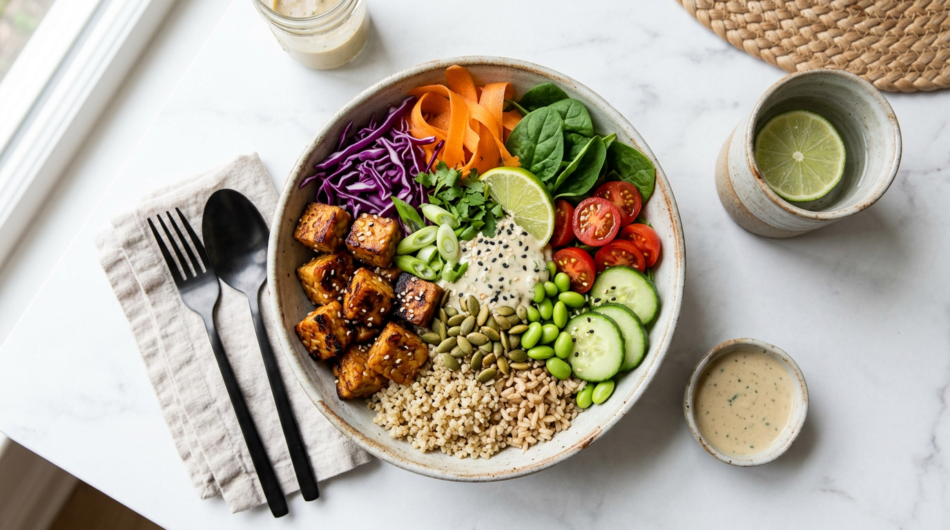 Tempeh Grain Bowl