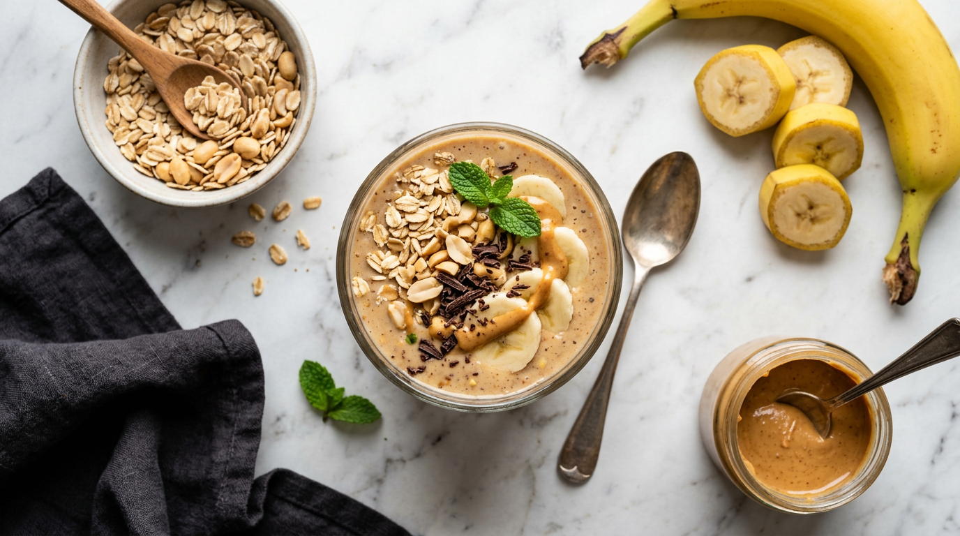 Peanut Butter Banana Smoothie