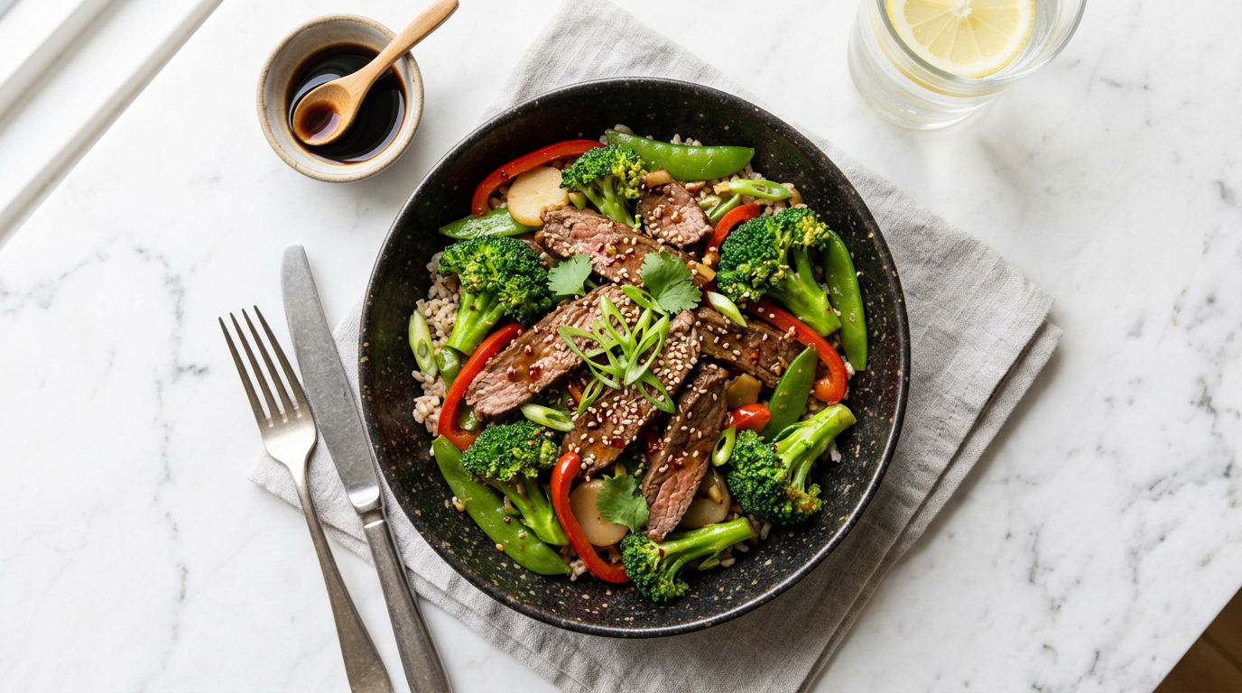 Lean Beef and Broccoli Stir-fry