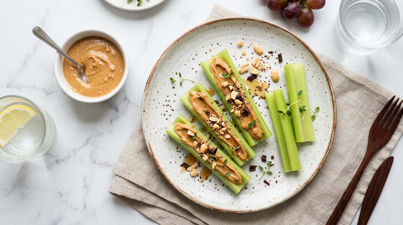 Celery with Peanut Butter