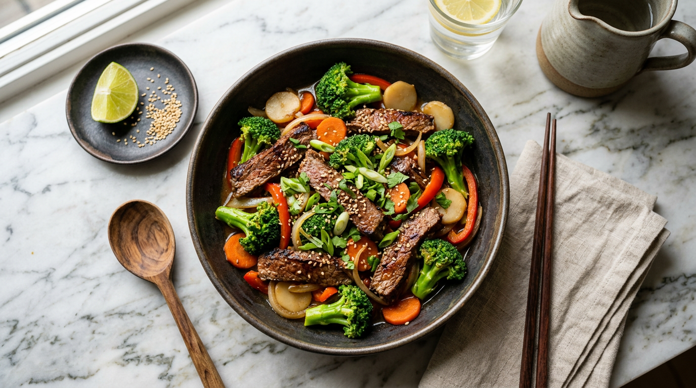 Beef and Broccoli Stir-fry