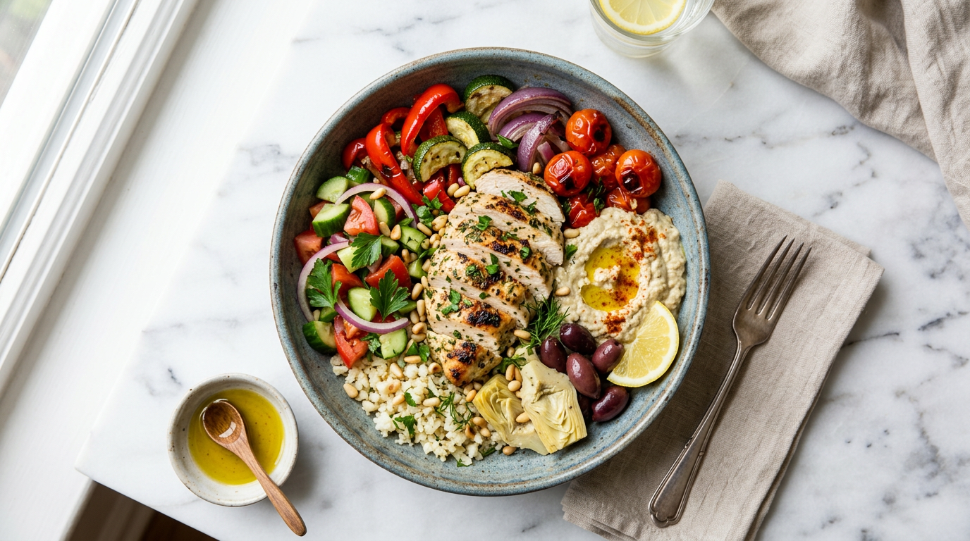 Mediterranean Chicken Bowl