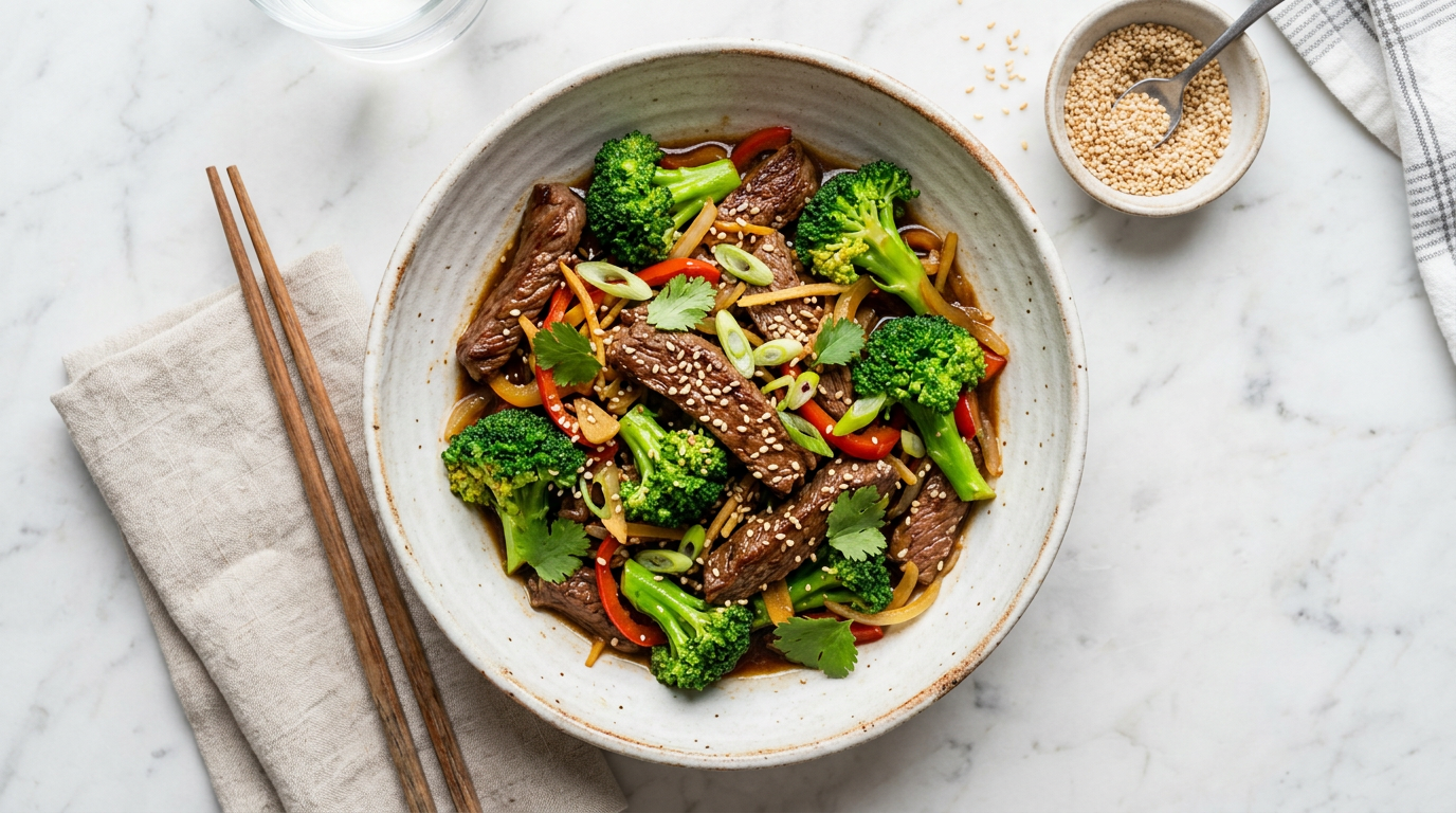 Beef and Broccoli Stir-fry