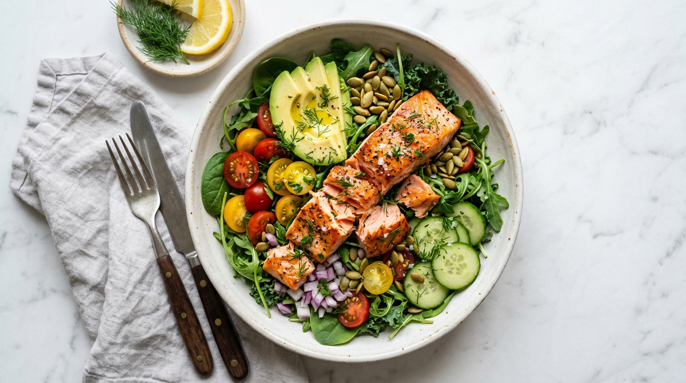 Salmon Avocado Salad